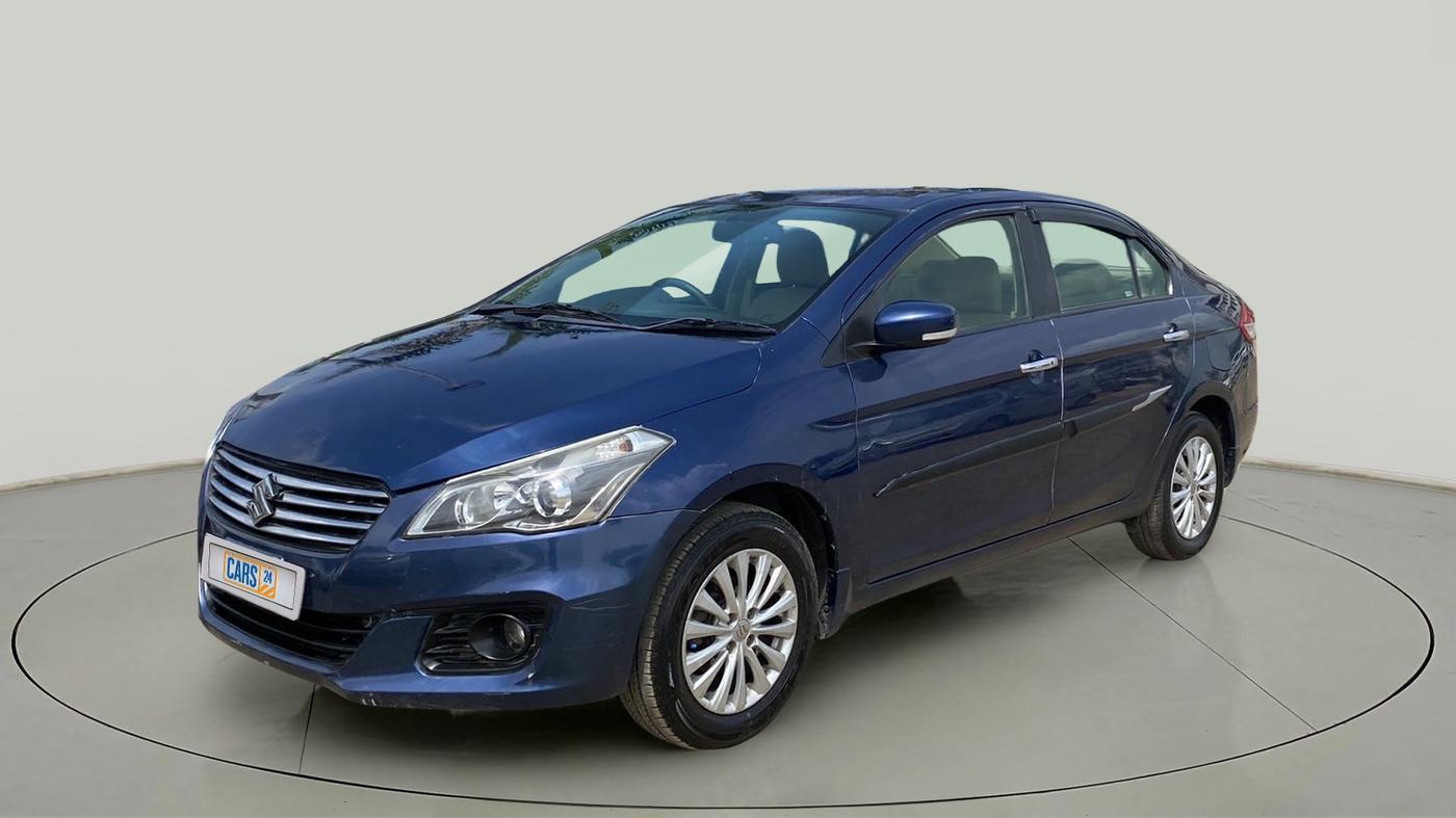 2018 Maruti Ciaz ZETA 1.4  MT PETROL, Petrol, Manual, 98,399 km, Left Front Diagonal