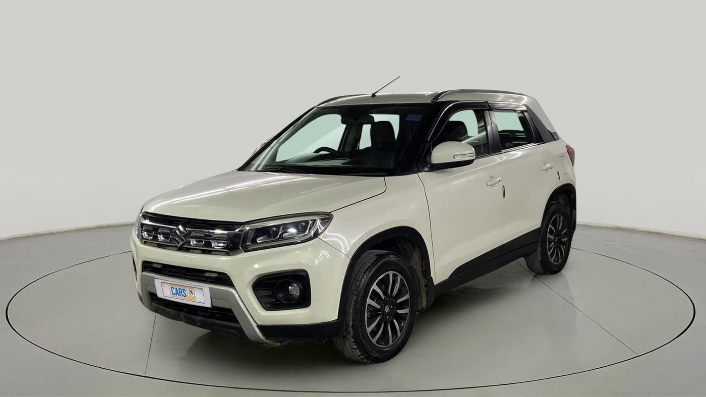 2020 Maruti Vitara Brezza ZXI PLUS AT SHVS, Petrol, Automatic, 32,698 km, Left Front Diagonal