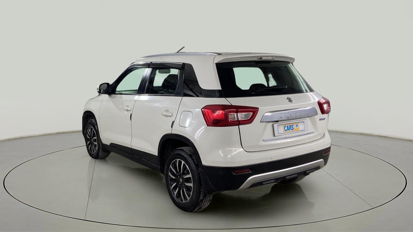 2020 Maruti Vitara Brezza ZXI PLUS AT SHVS, Petrol, Automatic, 32,698 km, Left Back Diagonal