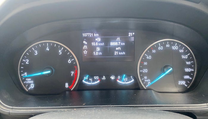 2019 Ford Ecosport TITANIUM 1.5L PETROL, Petrol, Manual, 1,07,673 km, Odometer Image