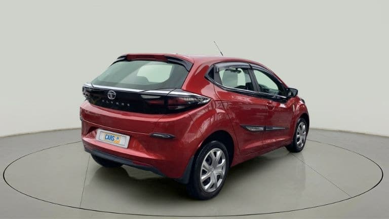 2021 Tata ALTROZ XM PLUS PETROL, Petrol, Manual, 5,317 km, Right Back Diagonal