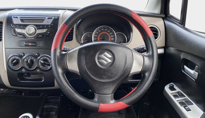 2015 Maruti Wagon R 1.0 VXI, Petrol, Manual, 51,549 km, Steering Wheel Close Up