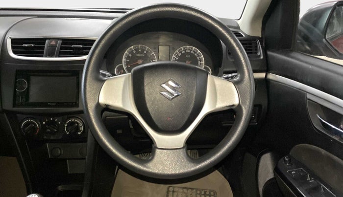 2012 Maruti Swift VXI, Petrol, Manual, 1,14,084 km, Steering Wheel Close Up