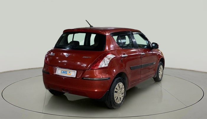 2012 Maruti Swift VXI, Petrol, Manual, 1,14,084 km, Right Back Diagonal