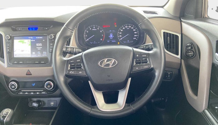 2019 Hyundai Creta SX (O) 1.6 PETROL, Petrol, Manual, 28,602 km, Steering Wheel Close Up