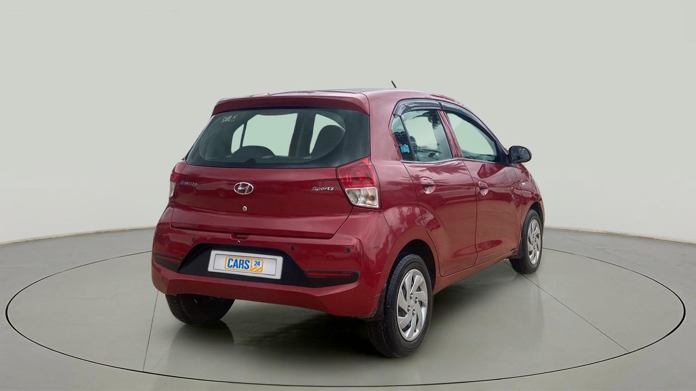 2019 Hyundai NEW SANTRO SPORTZ AMT, Petrol, Automatic, 11,551 km, Right Back Diagonal