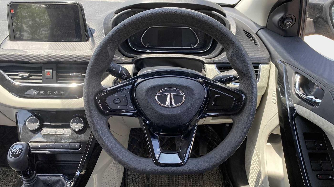 2021 Tata NEXON XZ PLUS PETROL, Petrol, Manual, 4,603 km, Steering Wheel Close Up