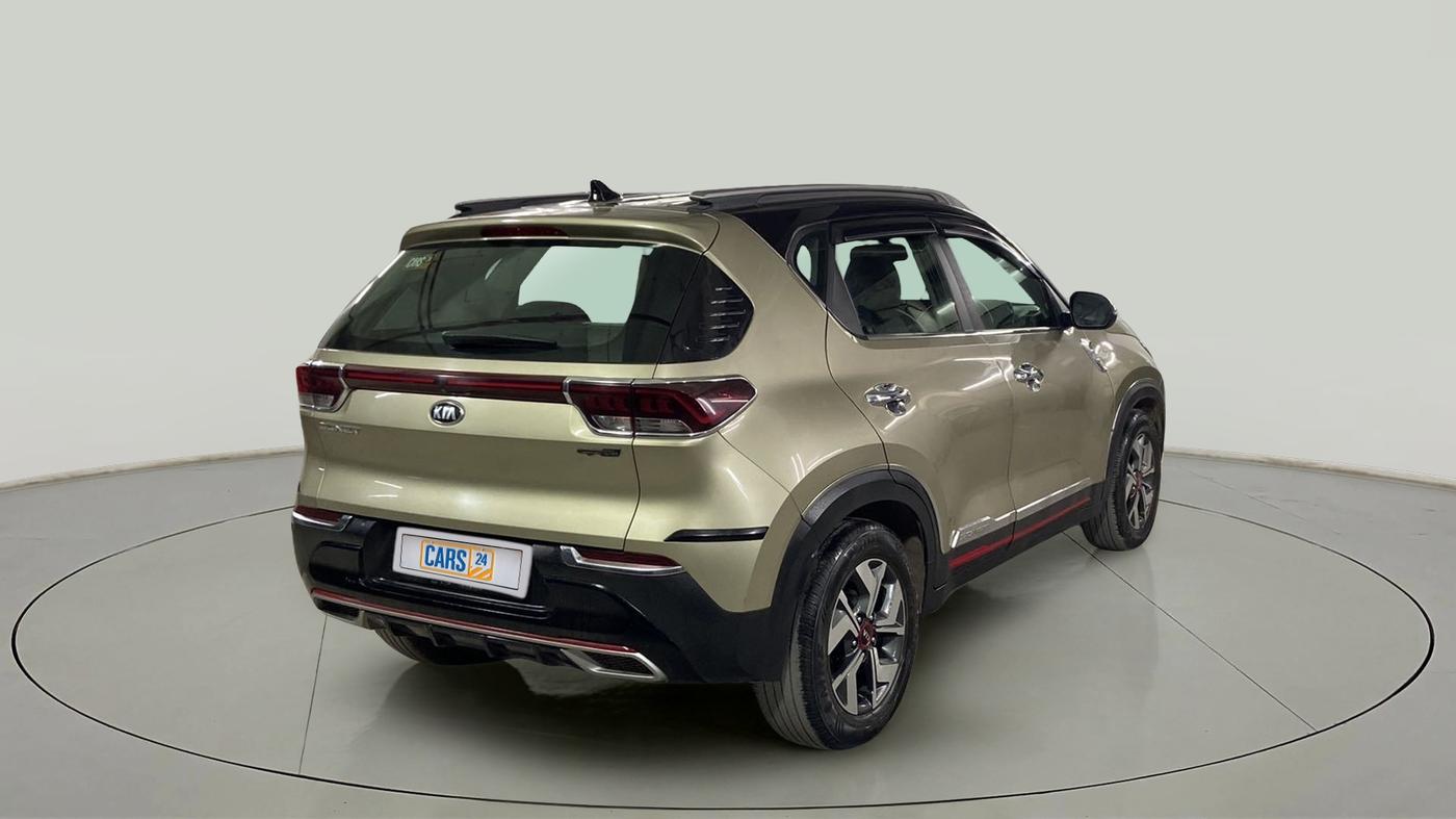 2020 KIA SONET GTX PLUS 1.5, Diesel, Manual, 32,215 km, Right Back Diagonal