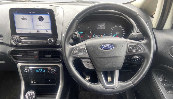 2018 Ford Ecosport TITANIUM + 1.5L DIESEL, Diesel, Manual, 46,250 km, Steering Wheel Close Up