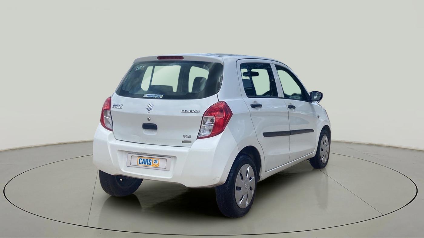 2014 Maruti Celerio VXI AMT, Petrol, Automatic, 64,759 km, Right Back Diagonal