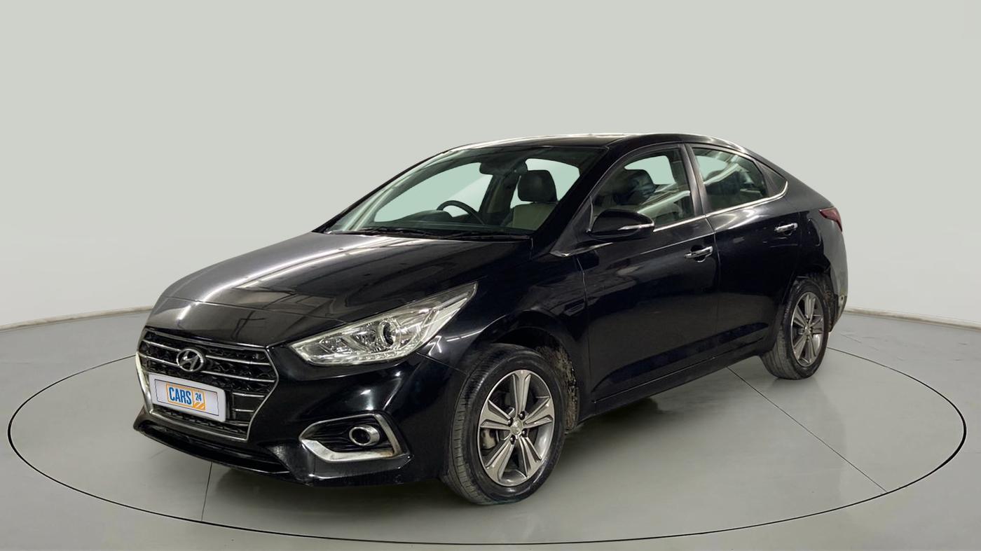 2017 Hyundai Verna 1.6 VTVT SX O, Petrol, Manual, 44,298 km, Left Front Diagonal