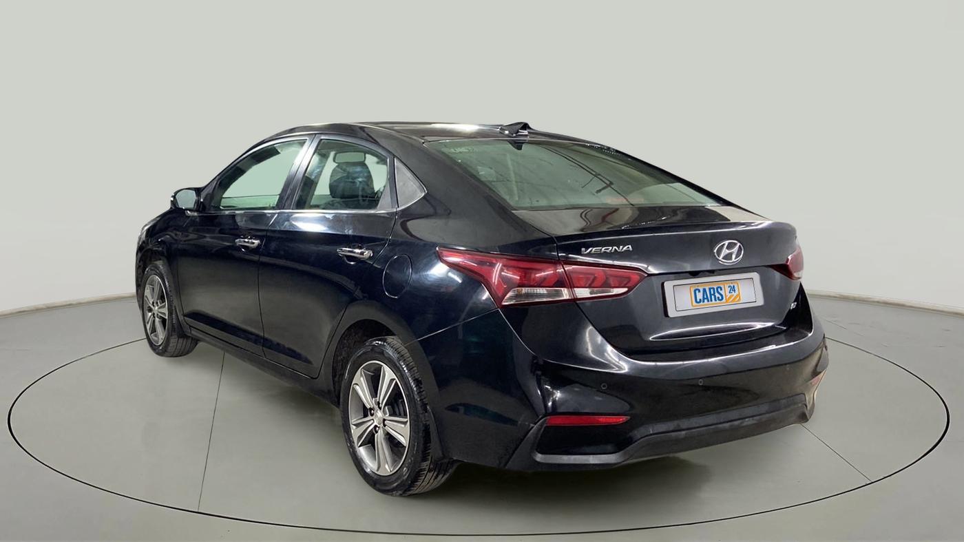 2017 Hyundai Verna 1.6 VTVT SX O, Petrol, Manual, 44,298 km, Left Back Diagonal