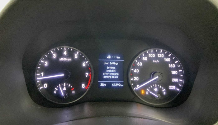 2017 Hyundai Verna 1.6 VTVT SX O, Petrol, Manual, 44,298 km, Odometer Image