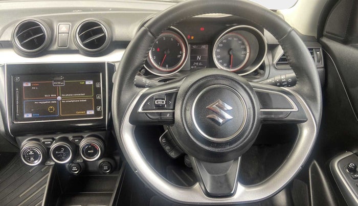 2020 Maruti Swift ZXI PLUS AMT, Petrol, Automatic, 24,907 km, Steering Wheel Close Up