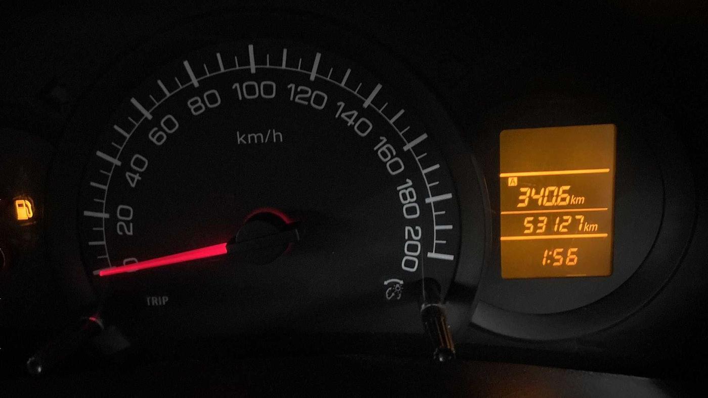 2017 Maruti Swift LXI (O), Petrol, Manual, 53,127 km, Odometer Image