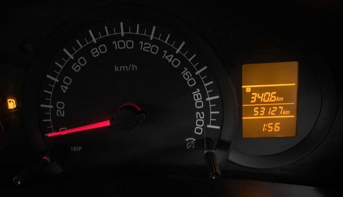 2017 Maruti Swift LXI (O), Petrol, Manual, 53,127 km, Odometer Image