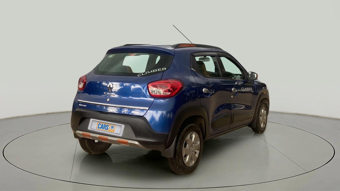 2019 Renault Kwid CLIMBER 1.0 AMT, Petrol, Automatic, 8,930 km, Right Back Diagonal