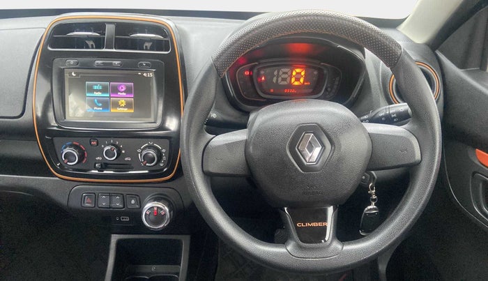 2019 Renault Kwid CLIMBER 1.0 AMT, Petrol, Automatic, 8,930 km, Steering Wheel Close Up