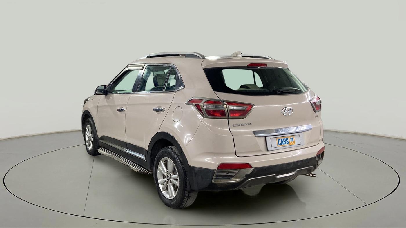2016 Hyundai Creta SX PLUS 1.6 PETROL, Petrol, Manual, 51,921 km, Left Back Diagonal