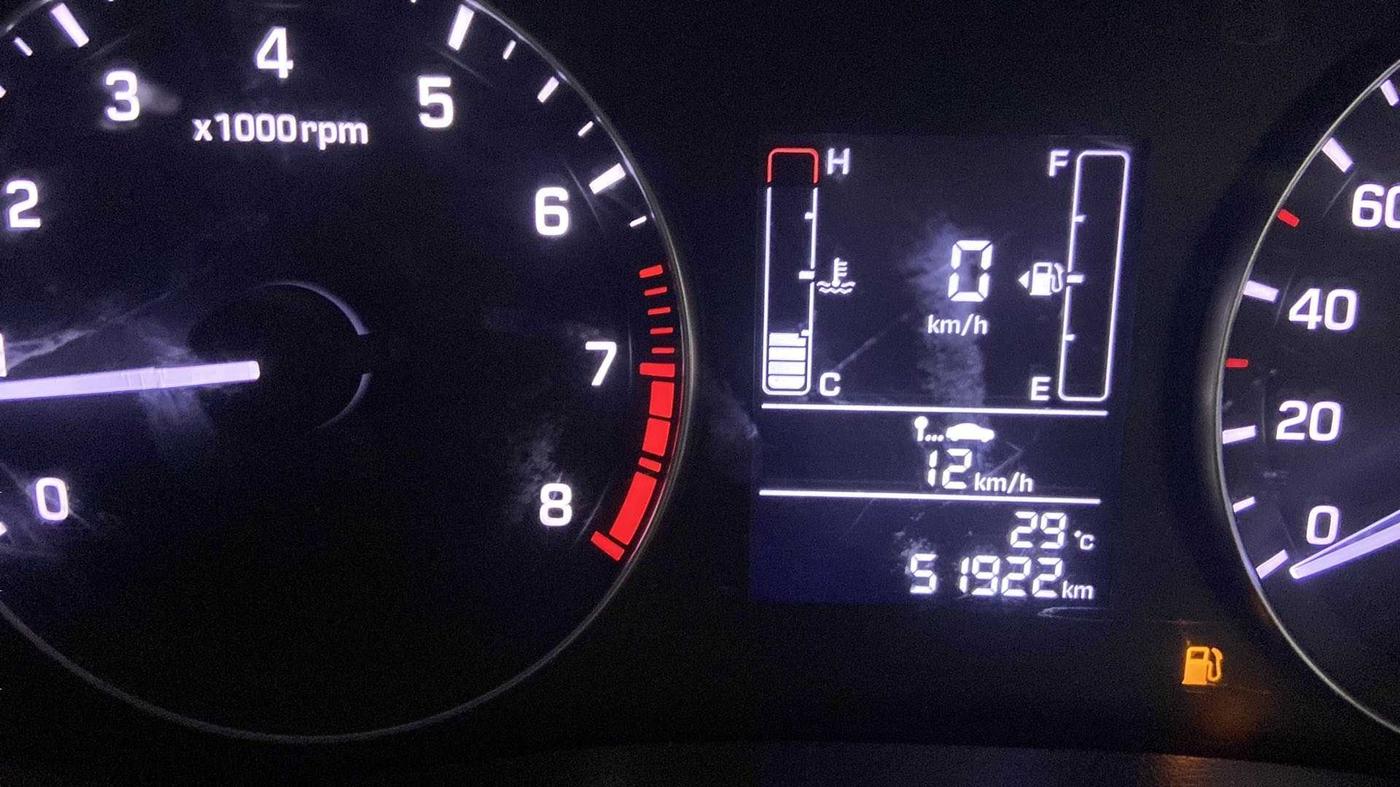 2016 Hyundai Creta SX PLUS 1.6 PETROL, Petrol, Manual, 51,921 km, Odometer Image