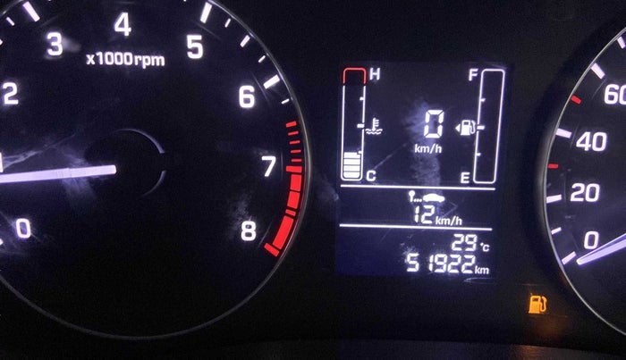 2016 Hyundai Creta SX PLUS 1.6 PETROL, Petrol, Manual, 51,921 km, Odometer Image