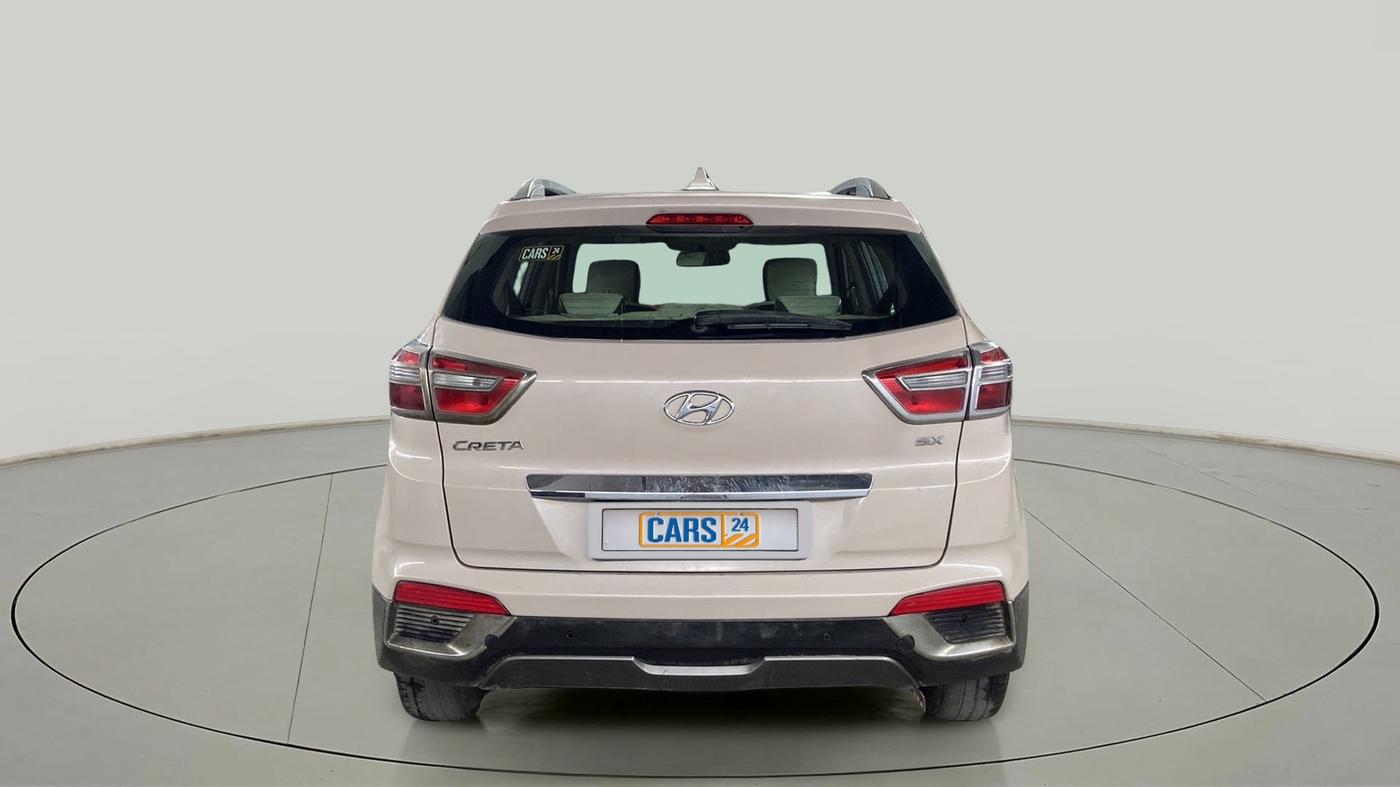 2016 Hyundai Creta SX PLUS 1.6 PETROL, Petrol, Manual, 51,921 km, Back/Rear
