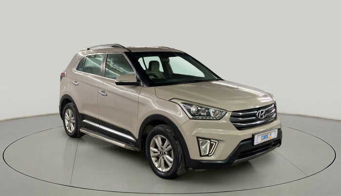 2016 Hyundai Creta SX PLUS 1.6 PETROL, Petrol, Manual, 51,921 km, Right Front Diagonal