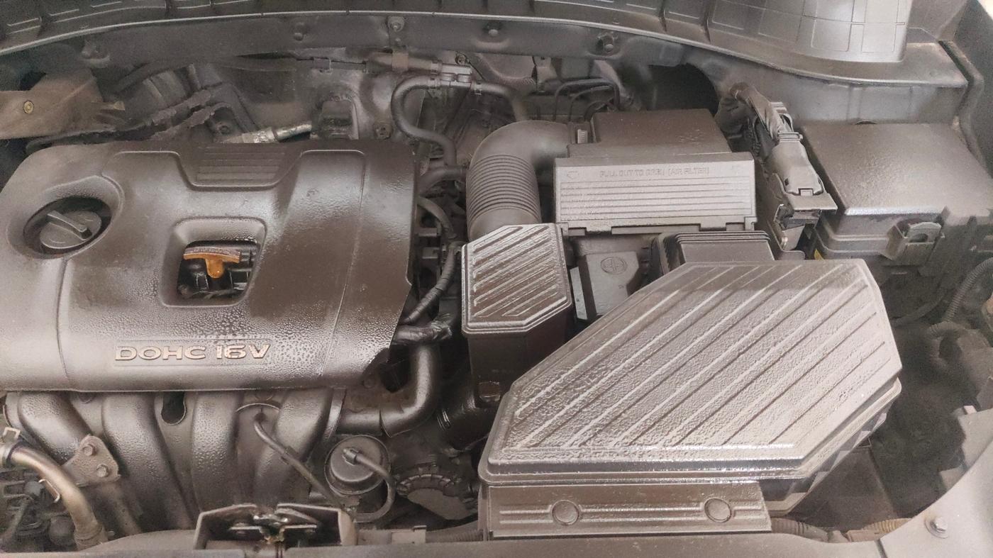 2019 Hyundai Tucson GLS 2WD AT PETROL, Petrol, Automatic, 79,010 km, Engine View - Left
