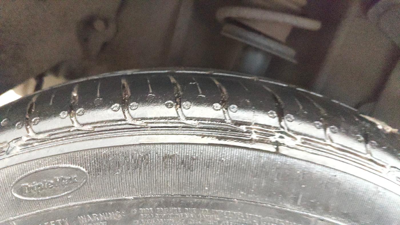 2022 Tata TIGOR XZ PLUS PETROL, Petrol, Manual, 25,532 km, Right Rear Tyre Tread