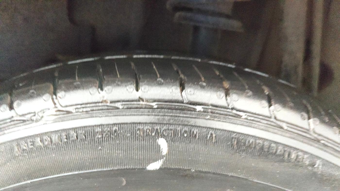 2022 Tata TIGOR XZ PLUS PETROL, Petrol, Manual, 25,532 km, Left Rear Tyre Tread