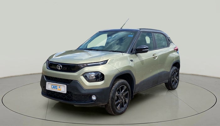 2022 Tata PUNCH CREATIVE 1.2 MT KAZIRANGA EDITION , Petrol, Manual, 9,169 km, Left Front Diagonal