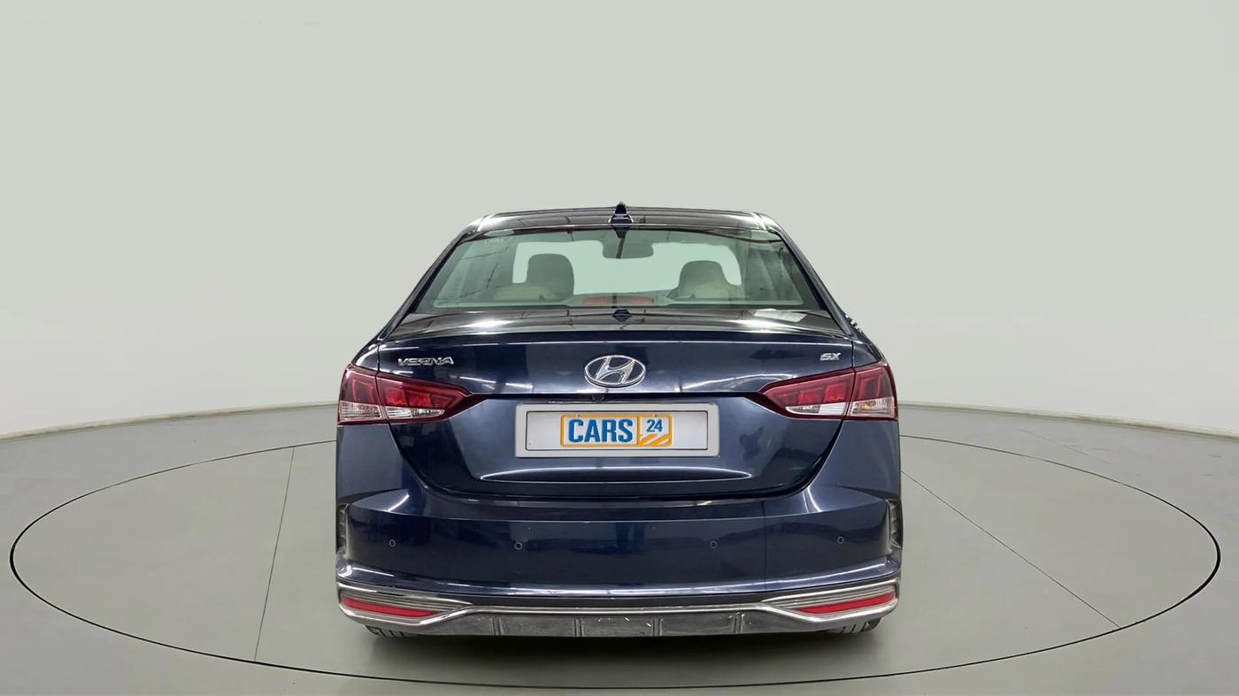 2021 Hyundai Verna SX 1.5 VTVT IVT, Petrol, Automatic, 37,999 km, Back/Rear