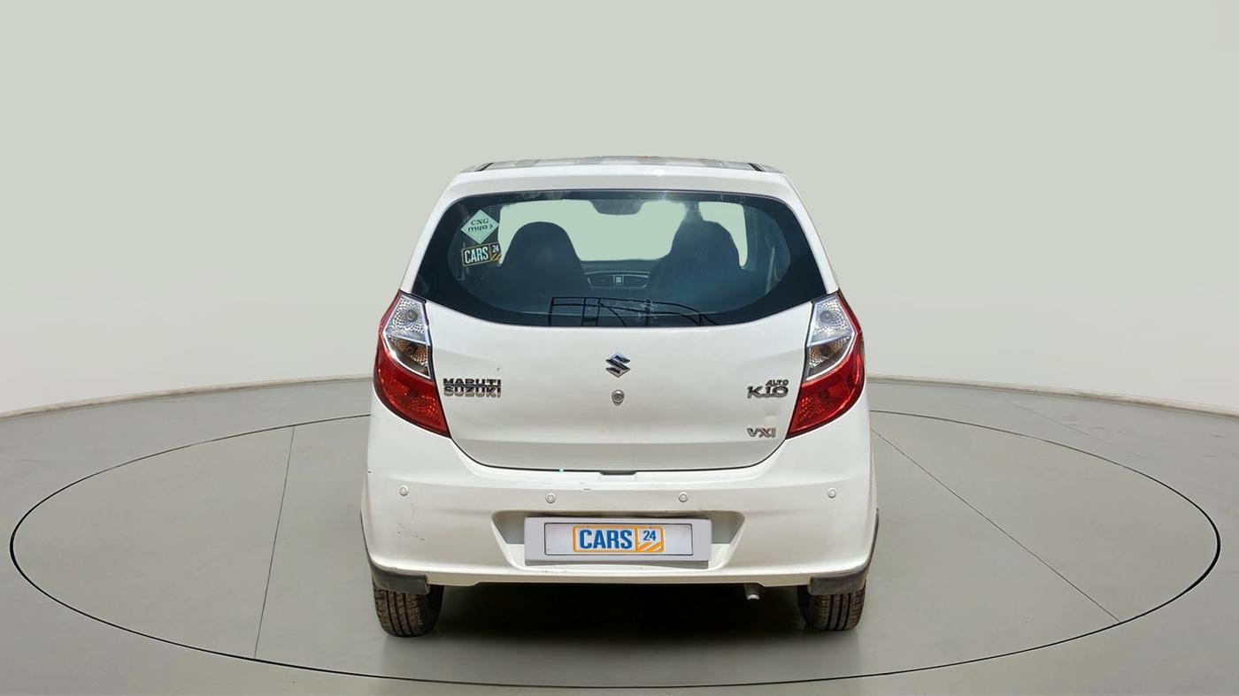 2017 Maruti Alto K10 VXI, CNG, Manual, 45,800 km, Back/Rear