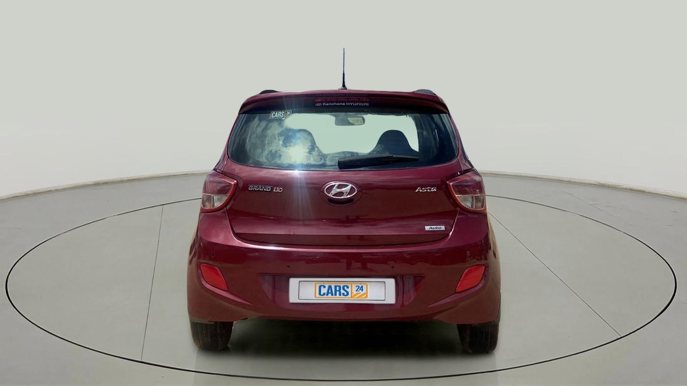 2017 Hyundai Grand i10 ASTA (O) AT 1.2 KAPPA VTVT, Petrol, Automatic, 28,892 km, Back/Rear