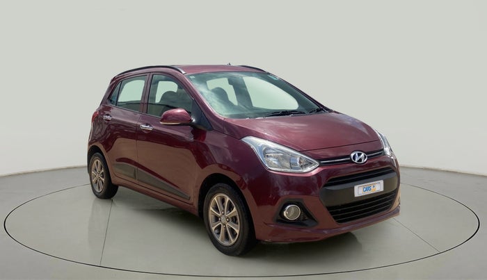 2017 Hyundai Grand i10 ASTA (O) AT 1.2 KAPPA VTVT, Petrol, Automatic, 28,892 km, Right Front Diagonal