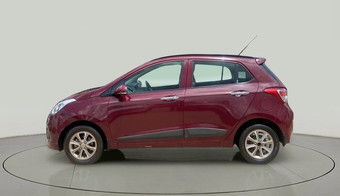 2017 Hyundai Grand i10 ASTA (O) AT 1.2 KAPPA VTVT, Petrol, Automatic, 28,892 km, Left Side
