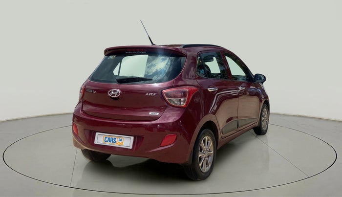 2017 Hyundai Grand i10 ASTA (O) AT 1.2 KAPPA VTVT, Petrol, Automatic, 28,892 km, Right Back Diagonal