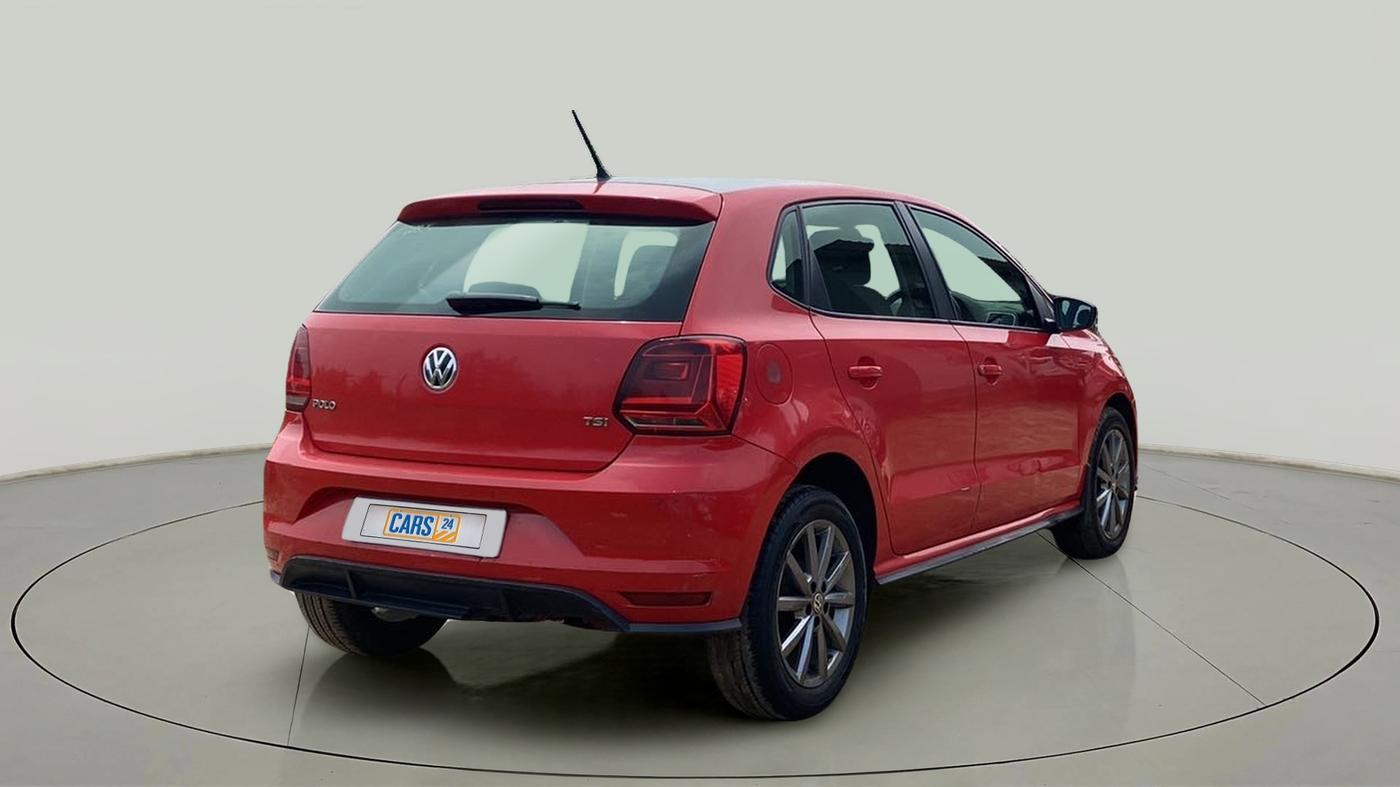 2020 Volkswagen Polo HIGHLINE PLUS 1.0, Petrol, Manual, 23,524 km, Right Back Diagonal
