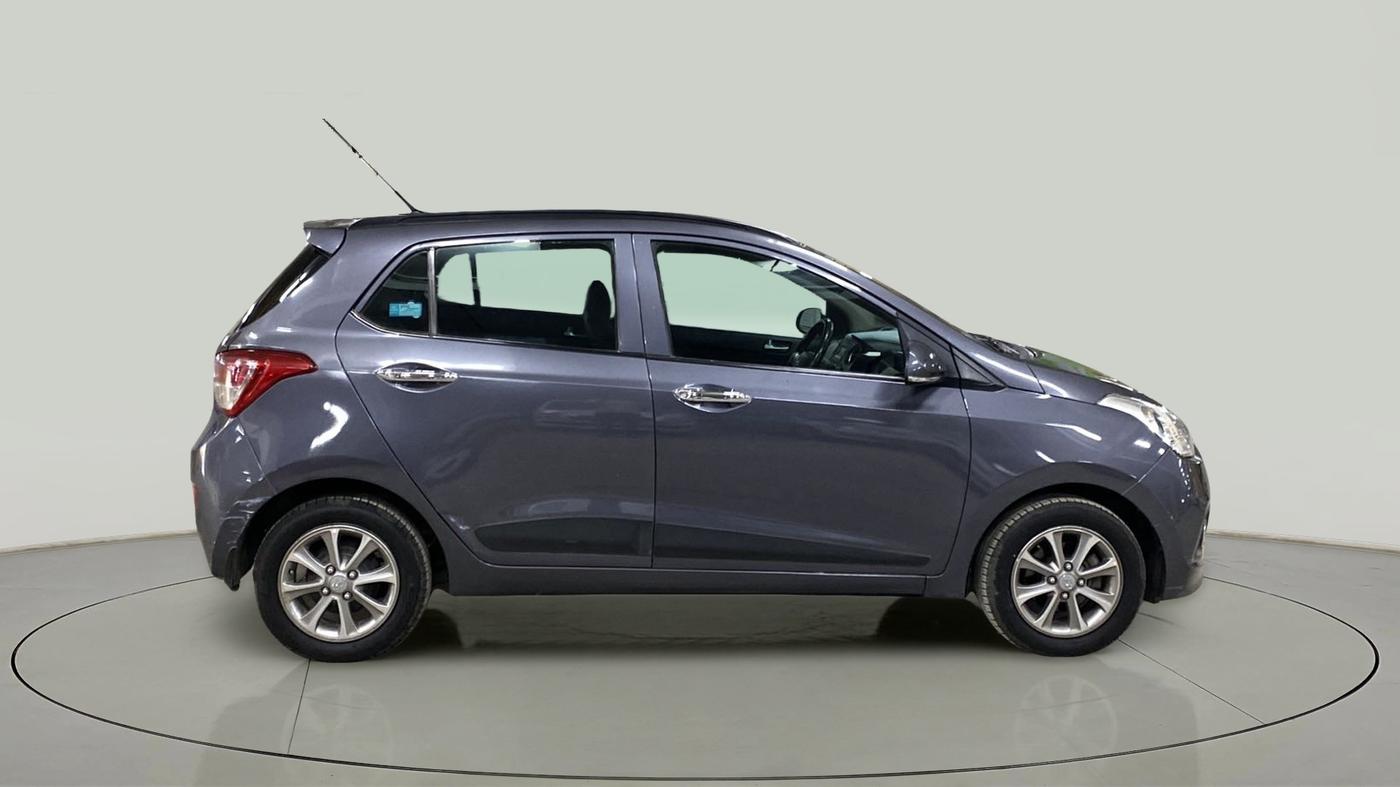 2016 Hyundai Grand i10 ASTA (O) AT 1.2 KAPPA VTVT, Petrol, Automatic, 56,796 km, Right Side View