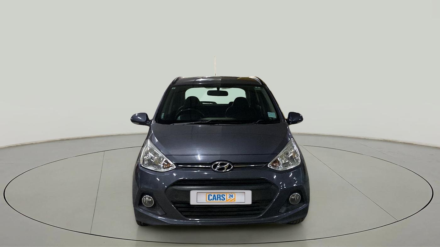 2016 Hyundai Grand i10 ASTA (O) AT 1.2 KAPPA VTVT, Petrol, Automatic, 56,796 km, Front
