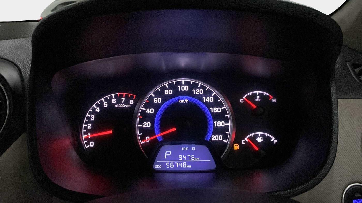 2016 Hyundai Grand i10 ASTA (O) AT 1.2 KAPPA VTVT, Petrol, Automatic, 56,796 km, Odometer Image