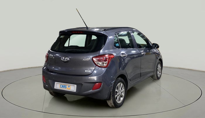 2016 Hyundai Grand i10 ASTA (O) AT 1.2 KAPPA VTVT, Petrol, Automatic, 56,796 km, Right Back Diagonal