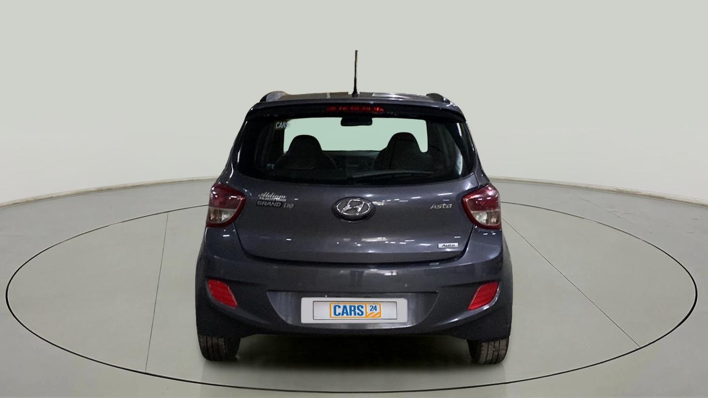 2016 Hyundai Grand i10 ASTA (O) AT 1.2 KAPPA VTVT, Petrol, Automatic, 56,796 km, Back/Rear