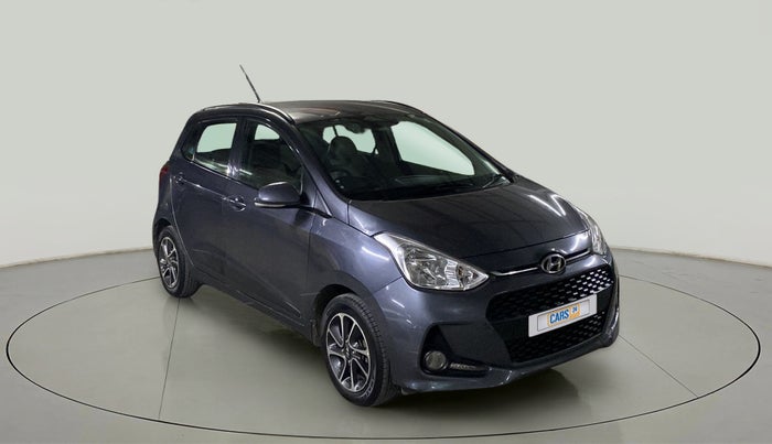 2018 Hyundai Grand i10 SPORTZ (O) AT 1.2 KAPPA VTVT, Petrol, Automatic, 28,023 km, Right Front Diagonal