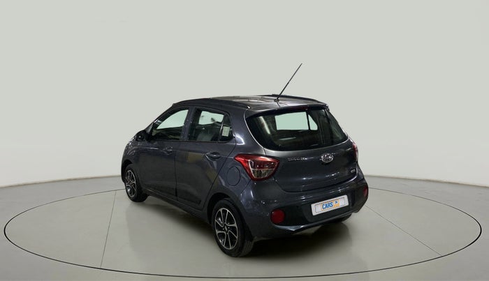 2018 Hyundai Grand i10 SPORTZ (O) AT 1.2 KAPPA VTVT, Petrol, Automatic, 28,023 km, Left Back Diagonal