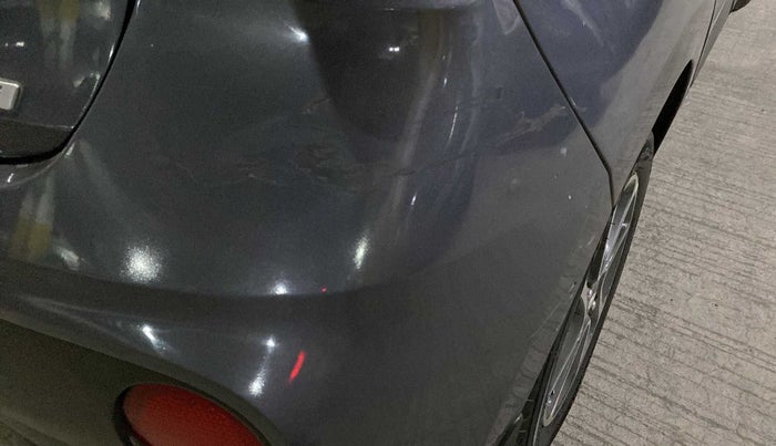 2018 Hyundai Grand i10 SPORTZ (O) AT 1.2 KAPPA VTVT, Petrol, Automatic, 28,023 km, Rear bumper - Minor scratches