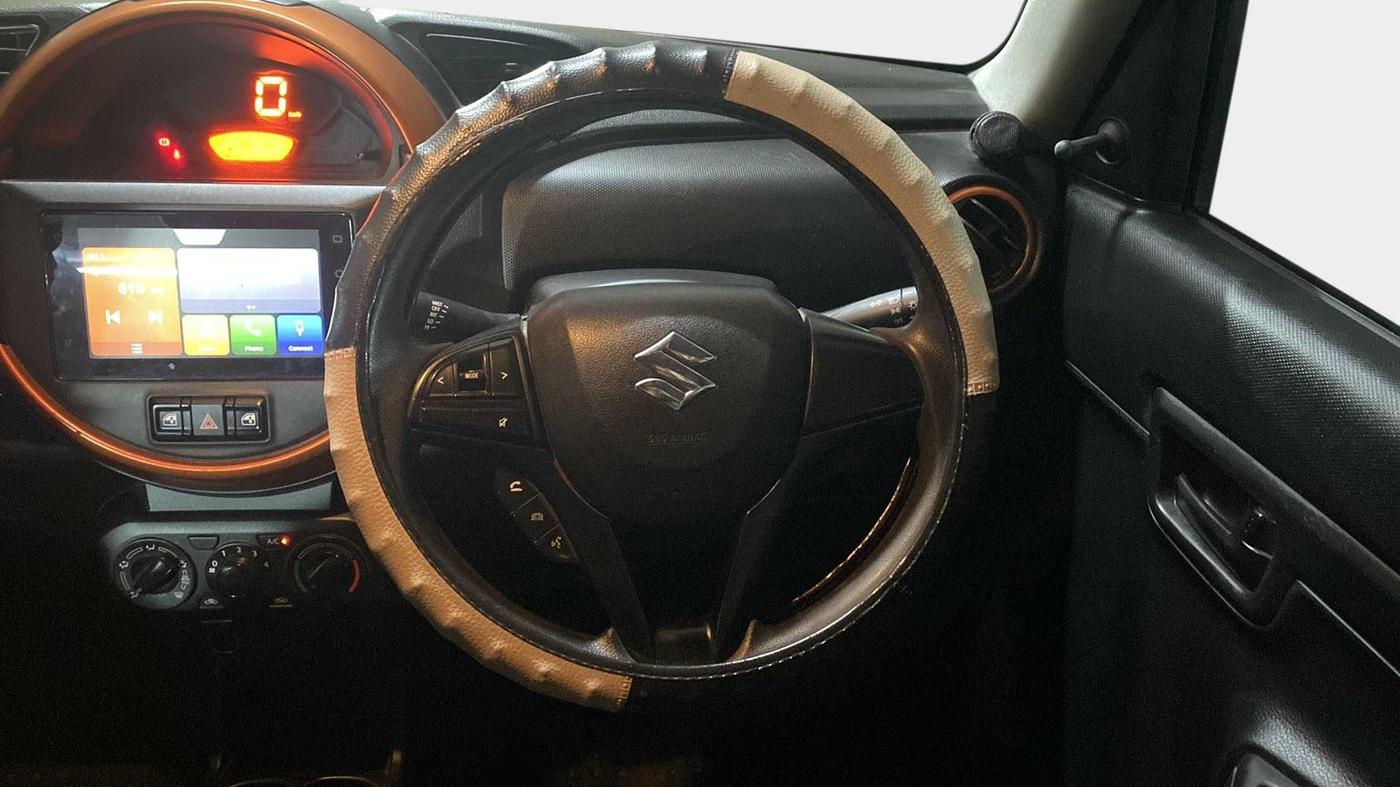 2019 Maruti S PRESSO VXI+, Petrol, Manual, 1,05,230 km, Steering Wheel Close Up