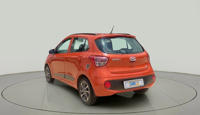 2017 Hyundai Grand i10 SPORTZ AT 1.2 KAPPA VTVT, CNG, Automatic, 42,356 km, Left Back Diagonal