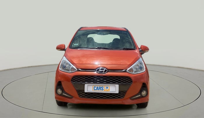 2017 Hyundai Grand i10 SPORTZ AT 1.2 KAPPA VTVT, CNG, Automatic, 42,356 km, Front