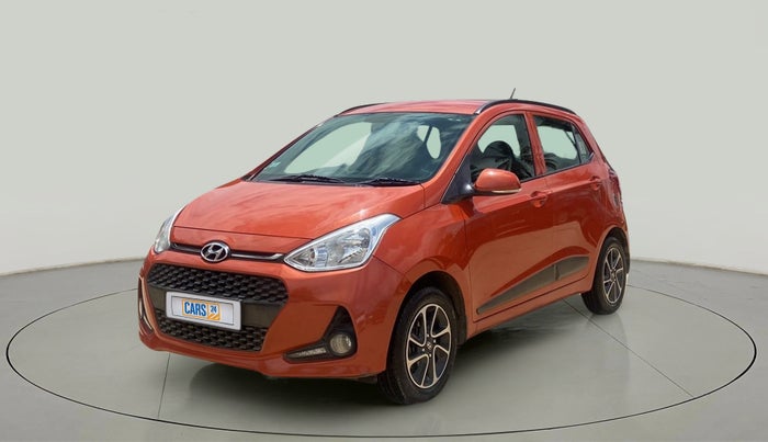 2017 Hyundai Grand i10 SPORTZ AT 1.2 KAPPA VTVT, CNG, Automatic, 42,356 km, Left Front Diagonal